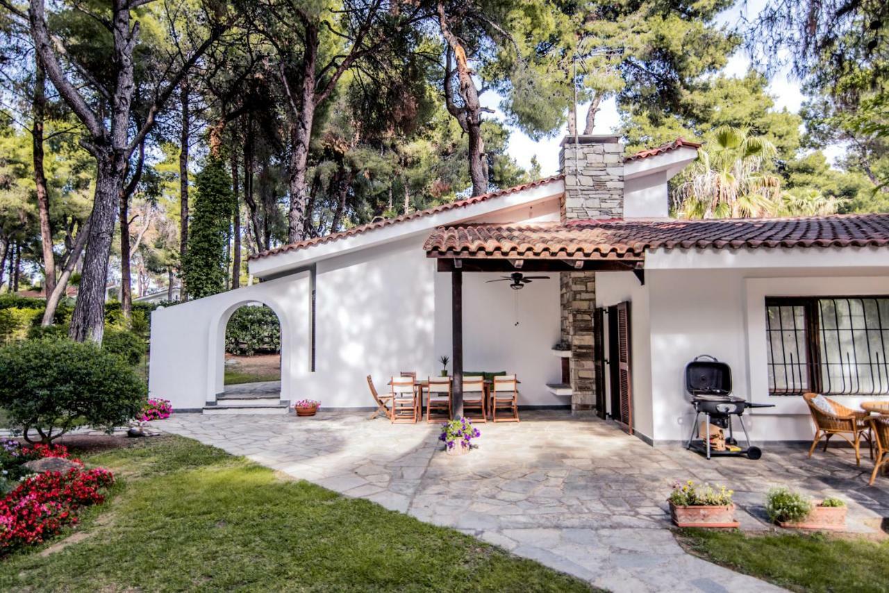 Beautiful Holiday Villa In Sani Сани-Бич Экстерьер фото